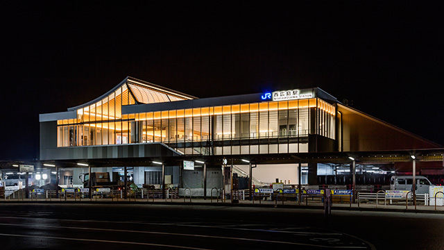 ＪＲ西日本西広島駅コンコース・自由通路
            